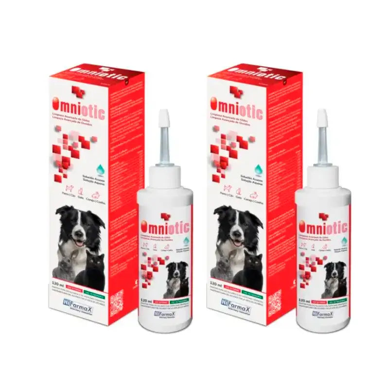 Soluzione detergente omniotica, confezione da 2 x 120 ml