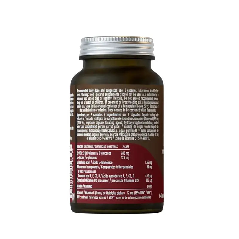 Hyphae Da T Mico-Five Rei Estratto di Reishi Barattolo di cristallo , 70 capsule