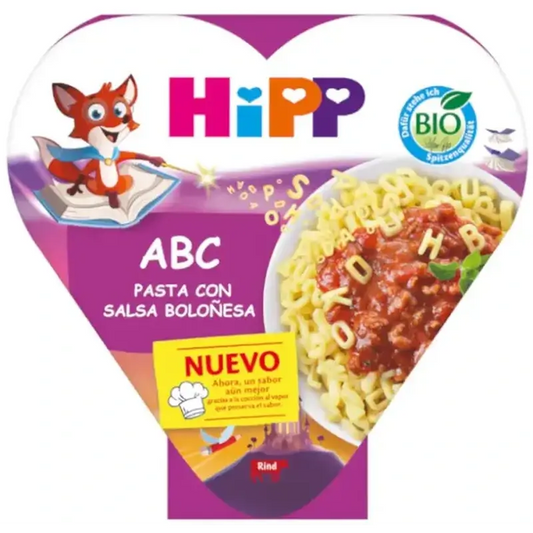 Hipp Bio Abc Pasta con sugo alla bolognese, 250 G
