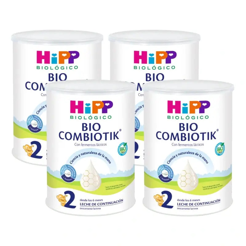 Hipp Combiotik 2, Latte di proseguimento, confezione da 4 x 800 g