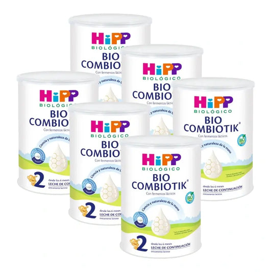 Hipp Combiotik 2, Latte artificiale, Confezione 6 x 800 g