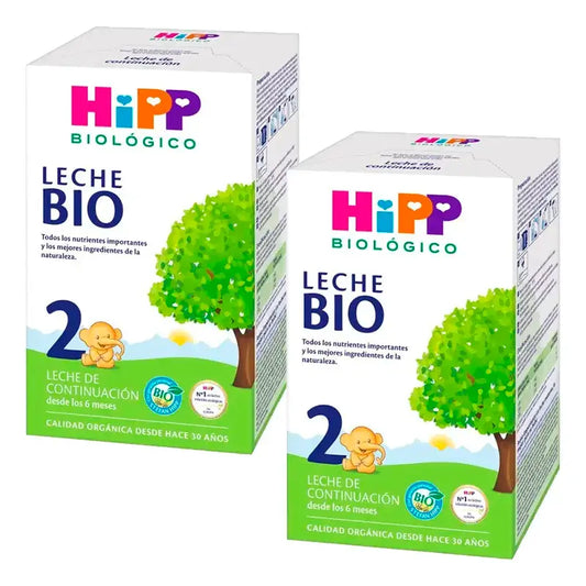 Latte Hipp 2 Bio, Confezione 2 x 600 g
