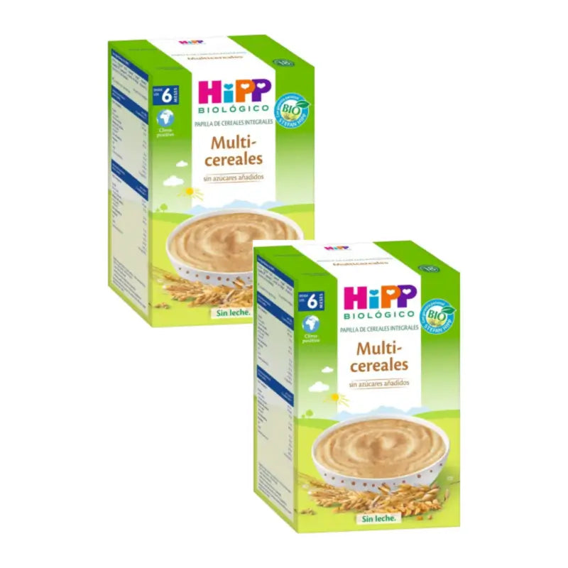 Hipp  Multicereali Bio, confezione da 2 x 400 g