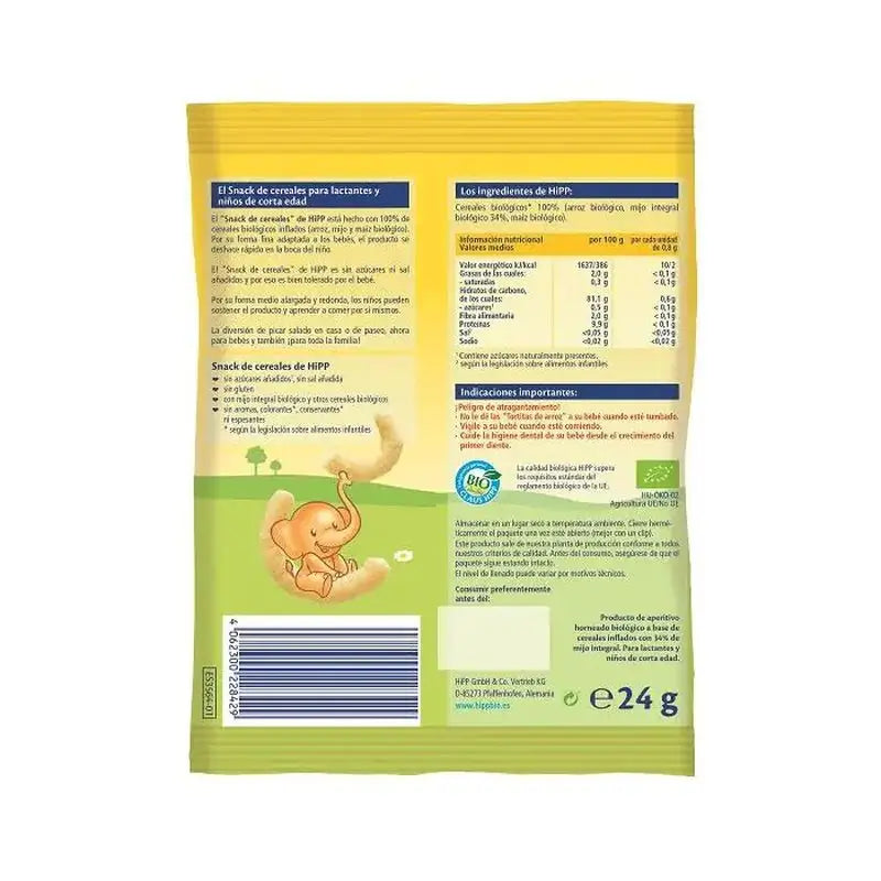 Hipp Bio Snack Snack ai cereali, 30g
