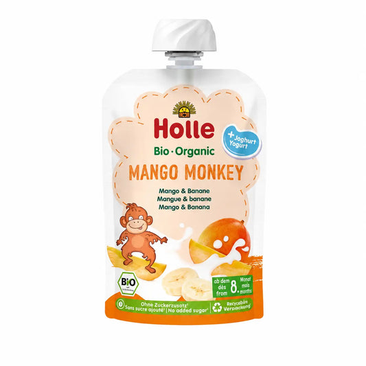 Holle Smoothie Mango Monke Mango Con Yogurt 8Mesi 85Gr.