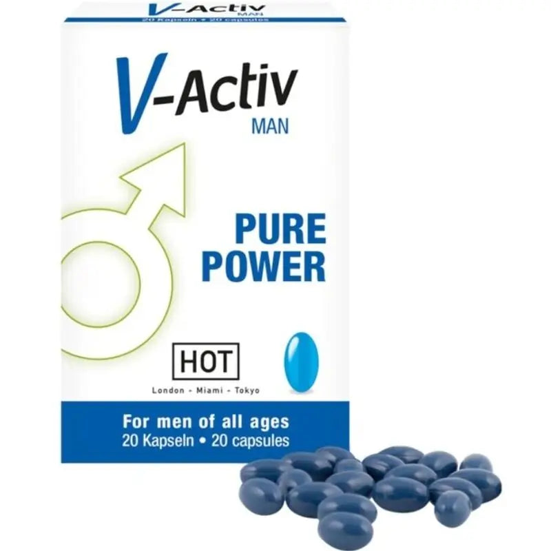 Hot V-Activ Capsule per Uomo, 20 Capsule