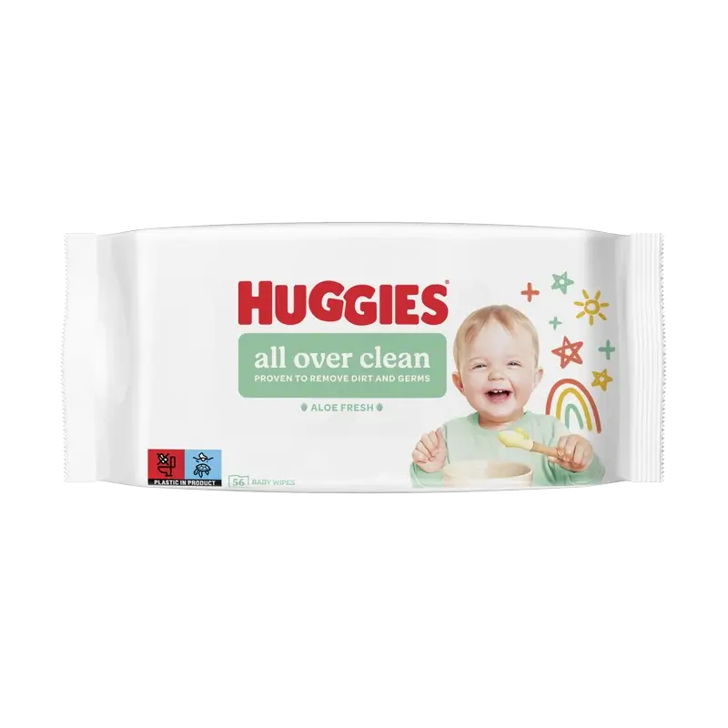 Huggies All Over Clean Salviette , 56 pz.