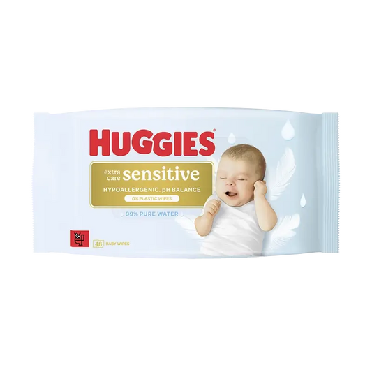 Huggies Extra Care Salviette Sensitive , 48 pz.