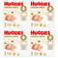 Pannolini Huggies Extra Care taglia 1 (2-5 Kg) Disney, 28 pezzi, confezione da 4