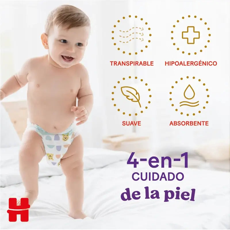 Pannolini Huggies Extra Care taglia 6 (15-25 Kg) Disney, 22 pezzi.