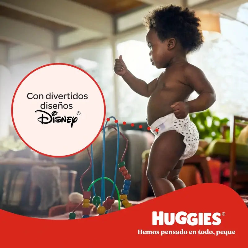 Pannolini Huggies Little Movers taglia 3 (6-11 kg) Disney, 88 pezzi