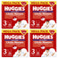 Huggies Little Movers Taglia 3 (6-11 Kg) Slip Pannolino Disney, 88 pezzi, confezione da 4