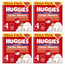 Huggies Little Movers Taglia 4 (9-14 Kg) Slip Pannolino Disney, 120 pezzi, confezione da 4