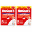 Huggies Little Movers Taglia 5 (12-17 Kg) Slip Pannolino Disney , 104 pezzi, confezione da 2