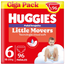 Pannolini Huggies Little Movers taglia 6 (15-25 Kg) Disney , 96 pezzi