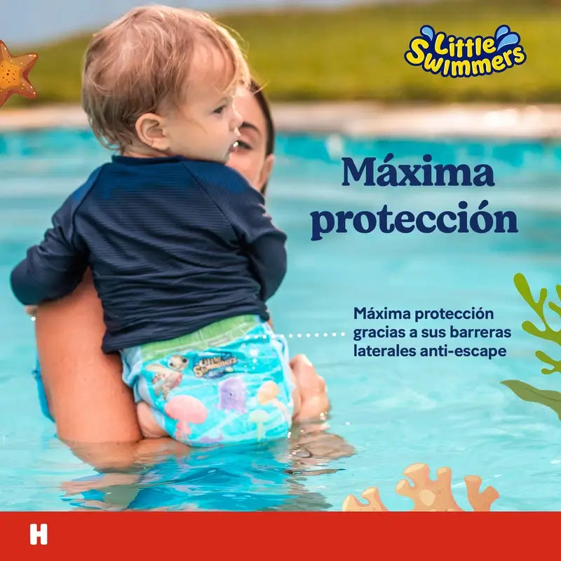Pannolini da bagno Huggies Little Swimmers taglia 2-3, 20 pz.