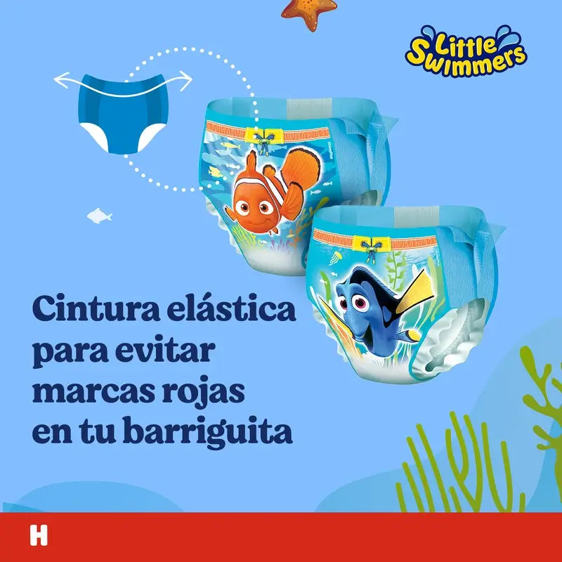 Pannolini da bagno Huggies Little Swimmers taglia 2-3, 20 pz.