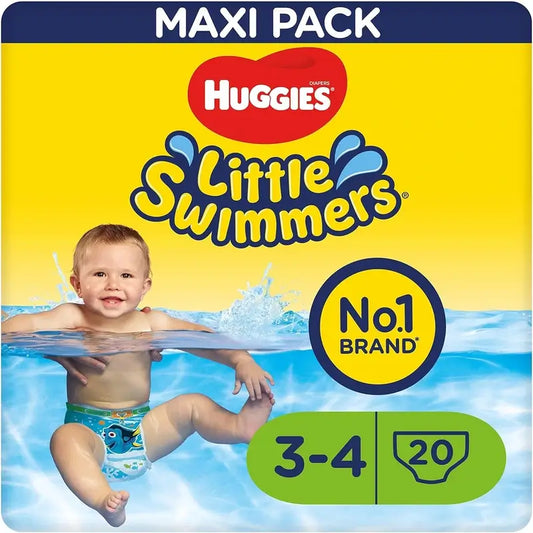 Pannolini da bagno Huggies Little Swimmers taglia 3-4, 20 pz.