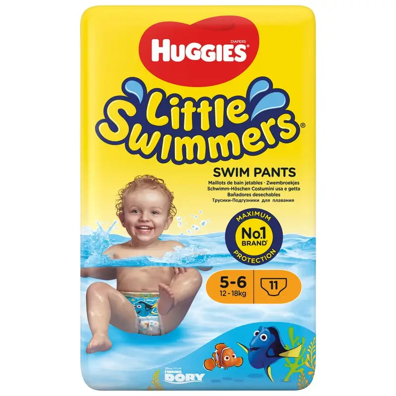 Pannolini da bagno Huggies Little Swimmers Taglia 5-6 , 11 pezzi