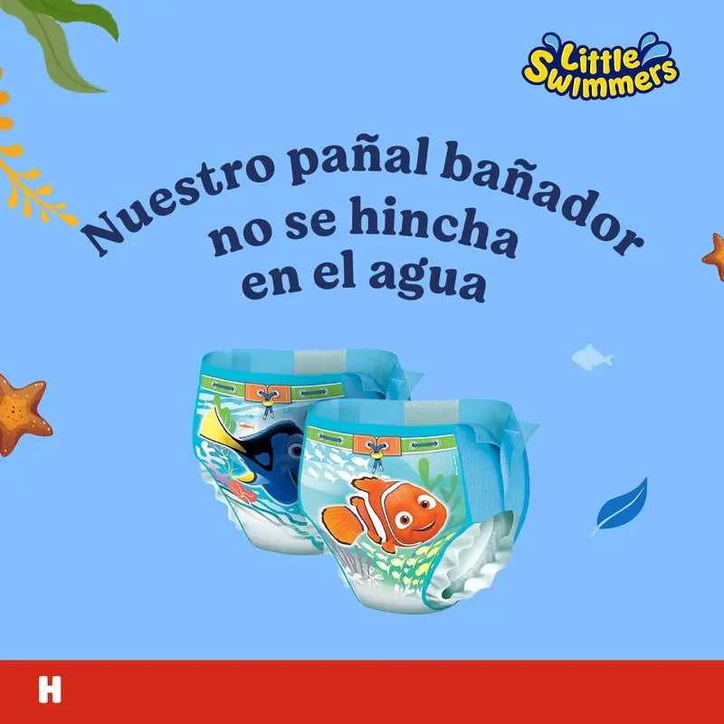Pannolini da bagno Huggies Little Swimmers Taglia 5-6 , 11 pezzi