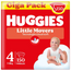 Pannolini per bambini Huggies Little Movers taglia 4 (7-18 kg) Disney, 150 pezzi.