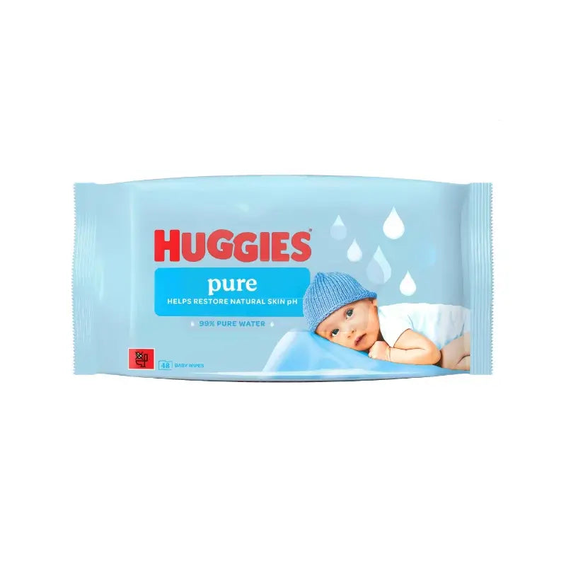 Salviettine Huggies Pure, 48 pezzi