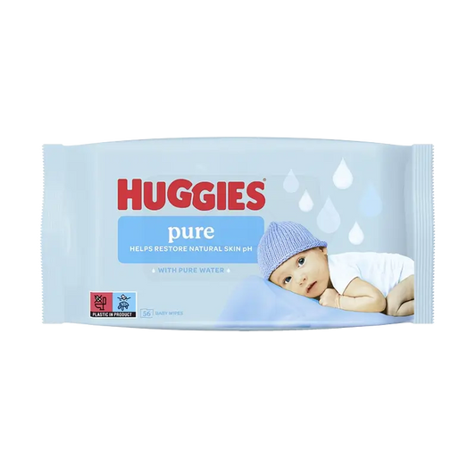 Salviette Huggies Pure , 56 pz.