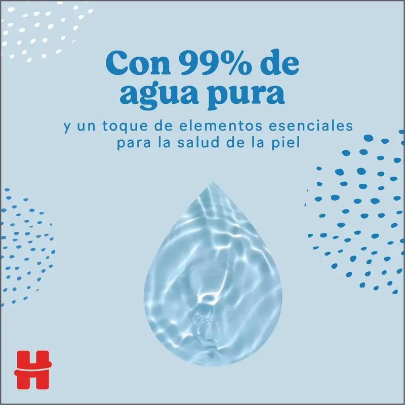 Salviette Huggies Pure , 56 pz.