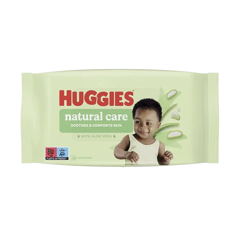 Salviette Huggies Natural Care , 56 pz.