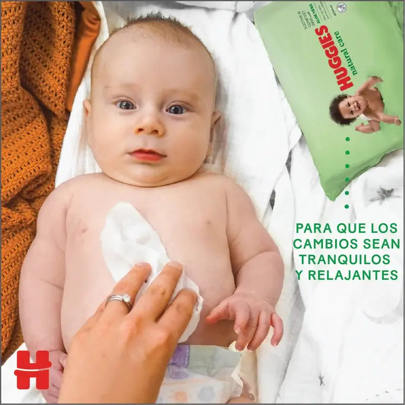Salviette Huggies Natural Care , 56 pz.