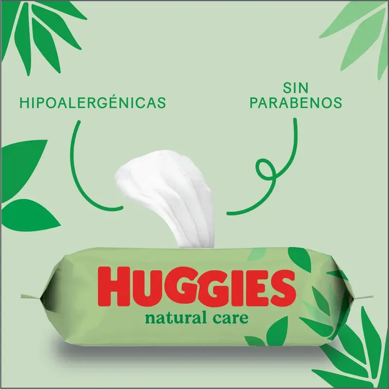 Salviette Huggies Natural Care , 56 pz.