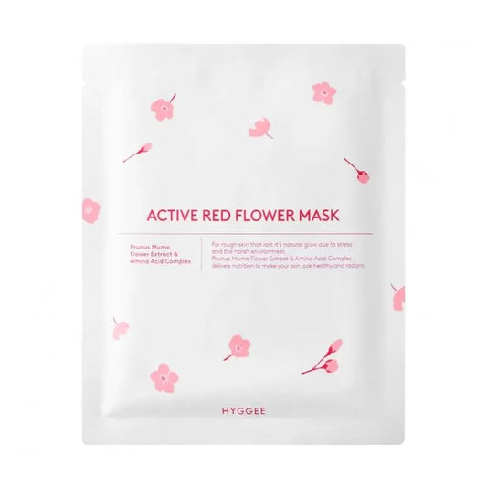 Hyggee Maschera attiva ai fiori rossi , 35 ml
