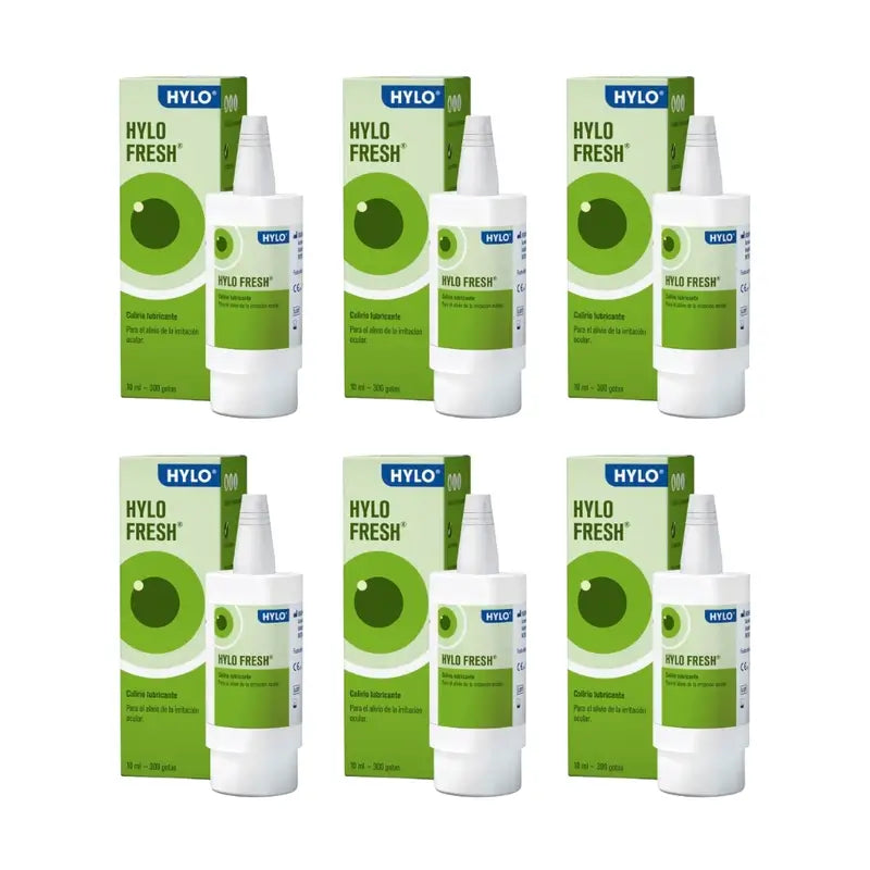 Hylo Fresh Gocce Oculari 10 ml, Confezione da 6