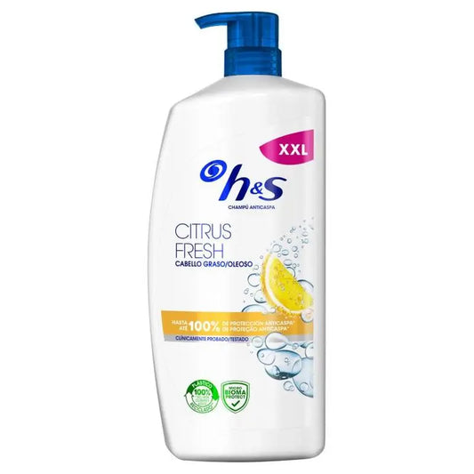 H&S Shampoo fresco agli agrumi , 1000 ml