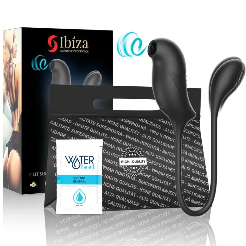Stimolatore tecnologico di Ibiza con succhia-clitoride magico e vibrazione
