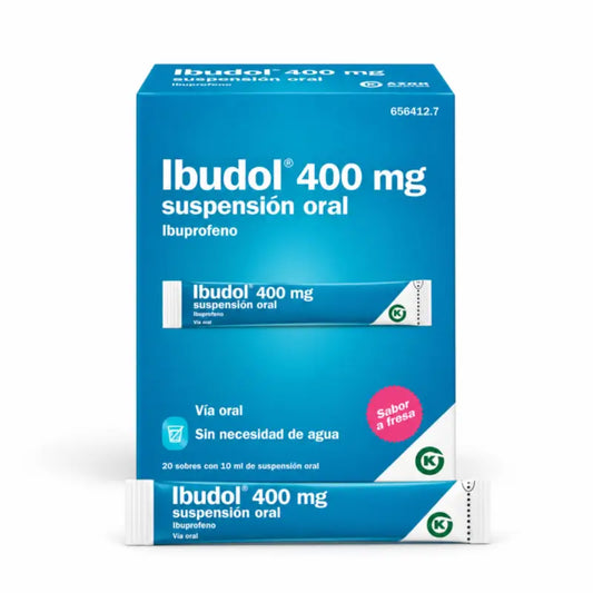 Ibudol 400 mg Sospensione orale, 20 Bustine