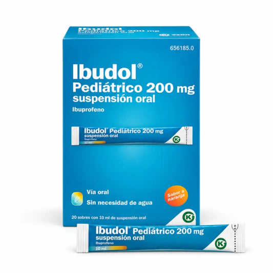 Ibudol Pediatrico 200 mg sospensione orale, 20 bustine