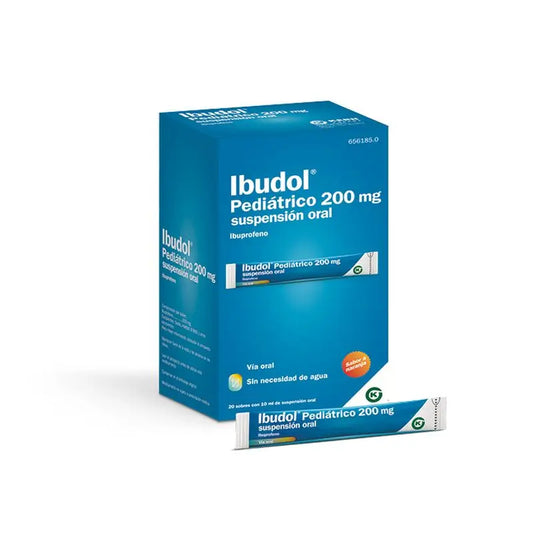 Ibudol Pediatrico 200 mg sospensione orale, 20 bustine