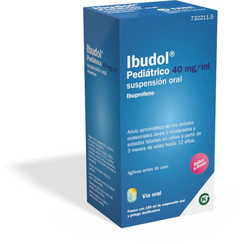 Ibudol Paediatric 40 Mg/Ml, sospensione orale 1 flacone da 150 ml + siringa orale