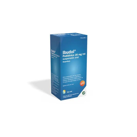 Ibudol Paediatric Efg 20 Mg/Ml , sospensione orale 1 flacone da 200 ml