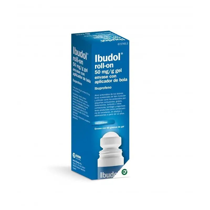 Ibudol Roll-On 50 mg/g Gel topico 60 g