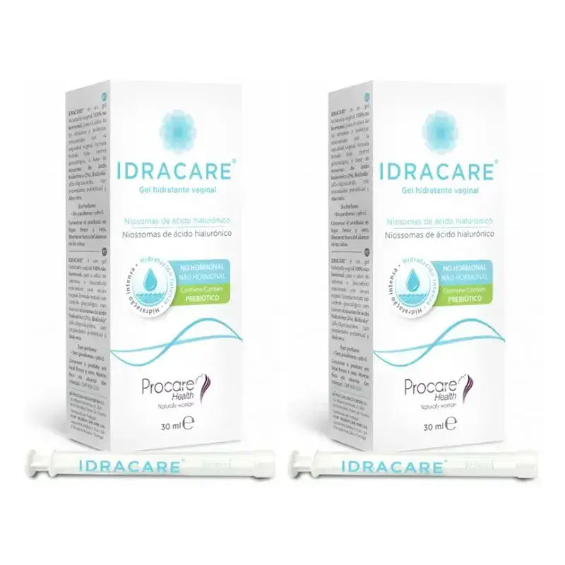 Idracare Gel idratante vaginale confezione da 2 x 30 ml