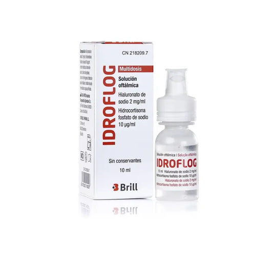 Idroflog Soluzione oftalmica multidose, 10 ml