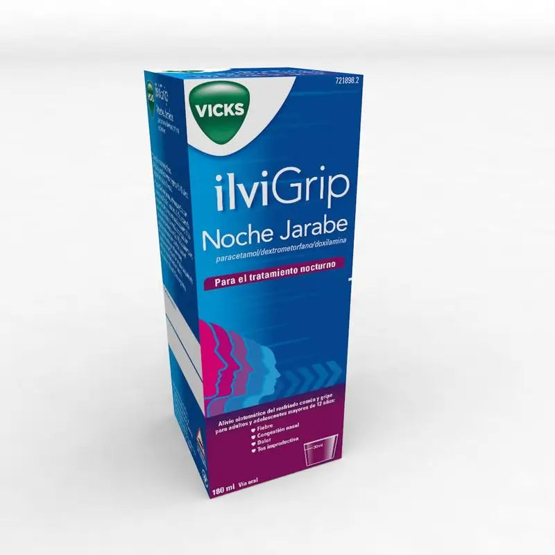Ilvigrip Sciroppo Notte, 180 ml