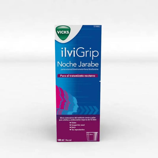 Ilvigrip Sciroppo Notte, 180 ml