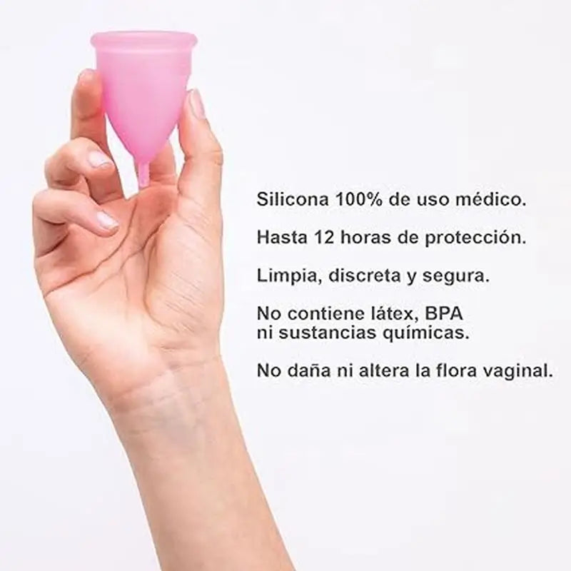 Coppetta mestruale riutilizzabile Inca taglia L