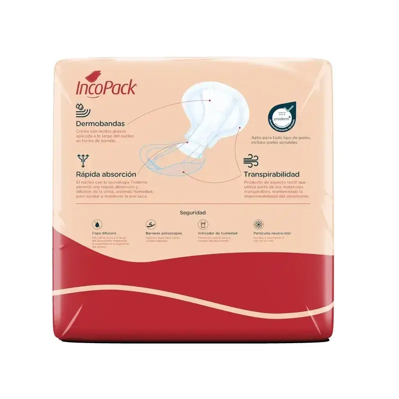 Incopack Inicia Anatomical Day, confezione da 2, 160 unità.
