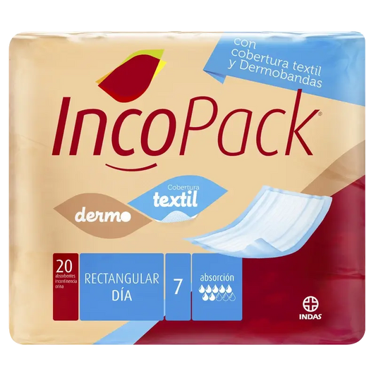 Incopack Assorbente Rettangolare Giorno , 80 unità
