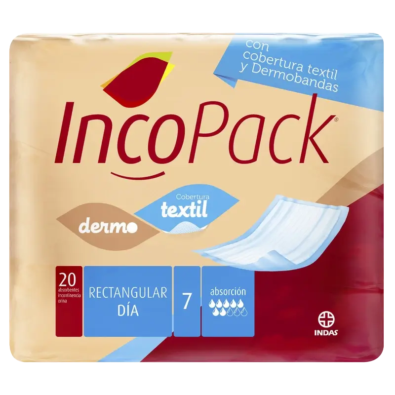 Incopack Assorbente Rettangolare Giorno , 80 unità