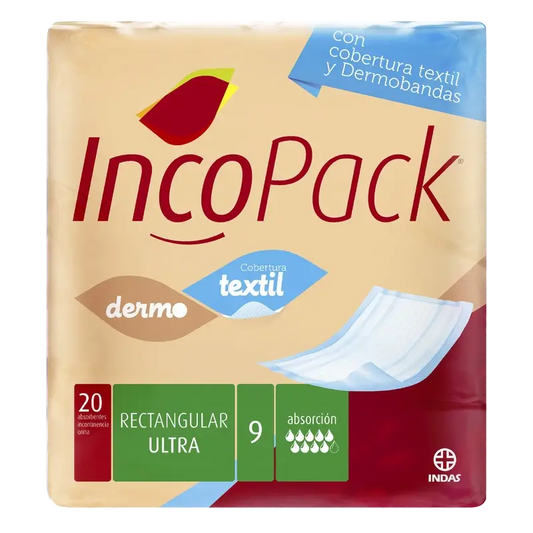 Incopack assorbente rettangolare Ultra Super Night , 80 unità